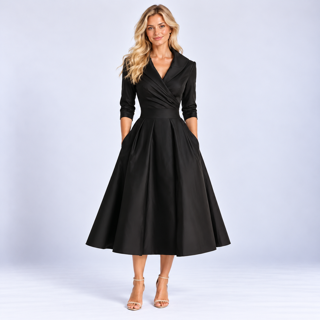 Elegant Special Occasion Dress with Flattering Silhouette for Women